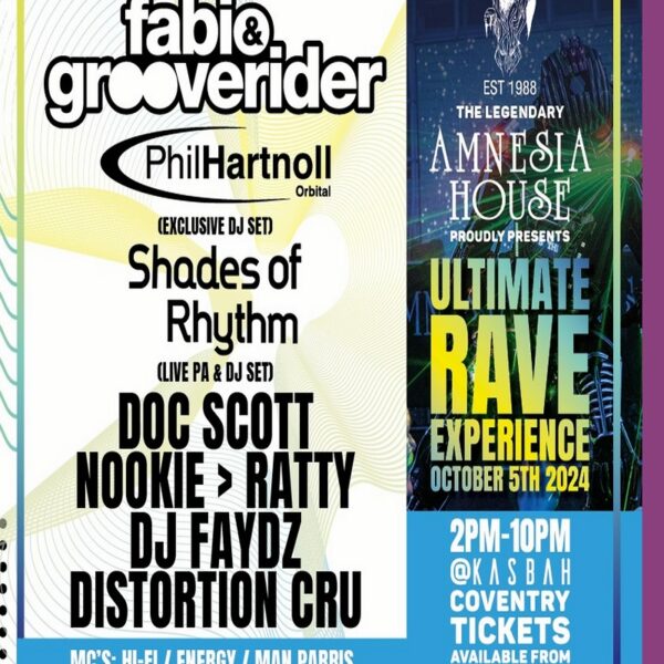 Amnesia House - Ultimate Rave Experience - Main Arena - CD Pack Recorded October 5th, 2024